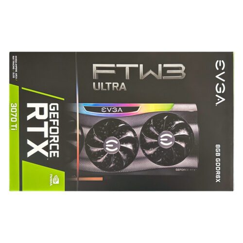 NVidia EVGA GeForce RTX 3070-Ti FTW3 ULTRA 8GB GDDR6X